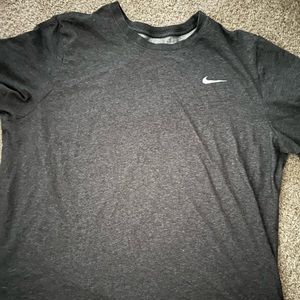 Nike Mens XXL Dri-Fit cotton T-shirt dark gray